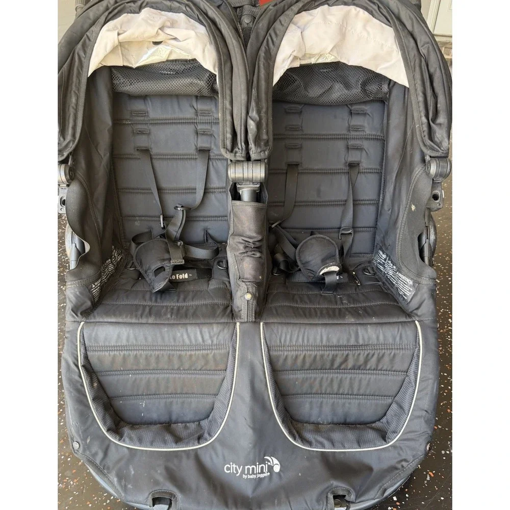 Baby Jogger City Mini Double Seat Fabric  Replacement ONLY  *Frame Not Incl